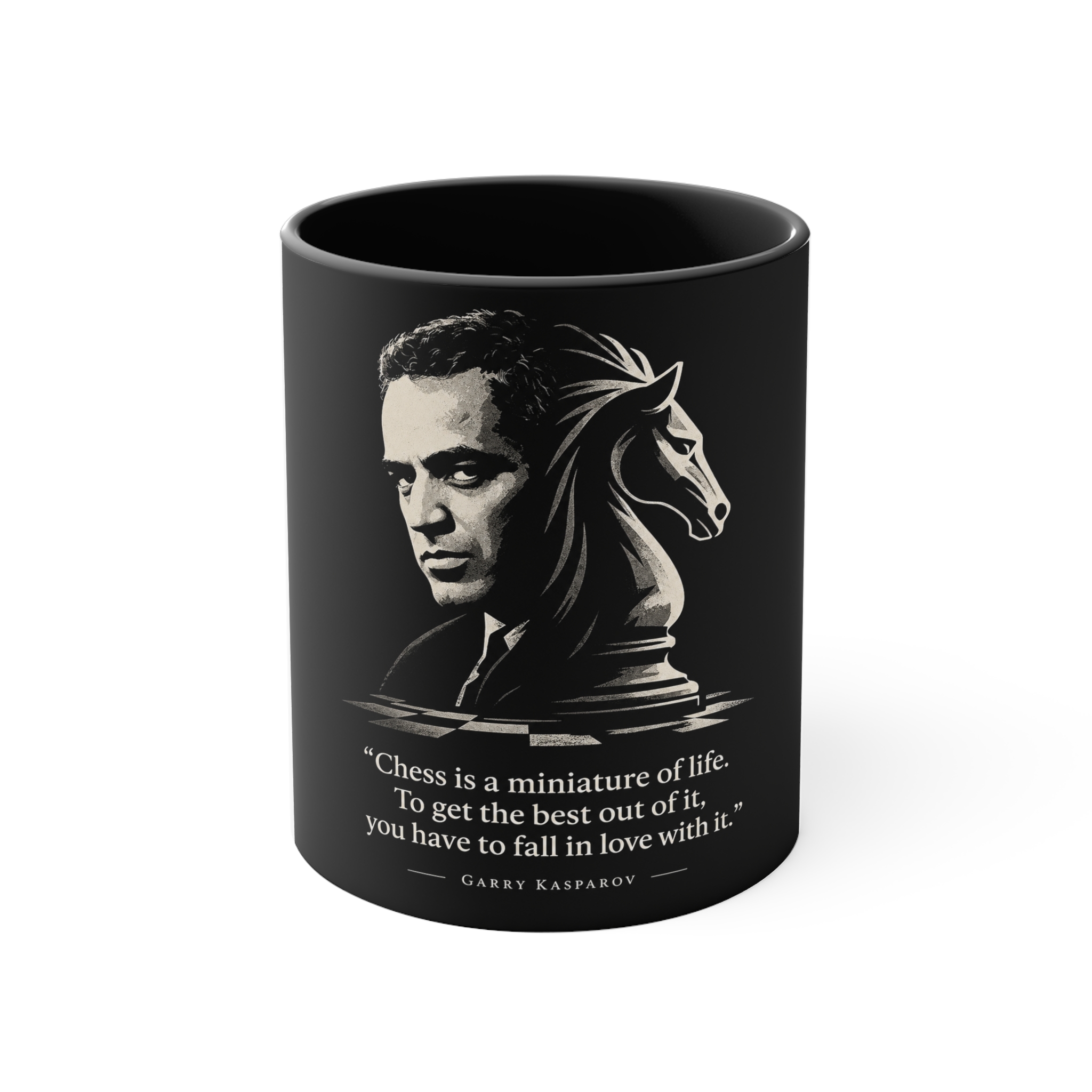 Garry Kasparov Quote Mug